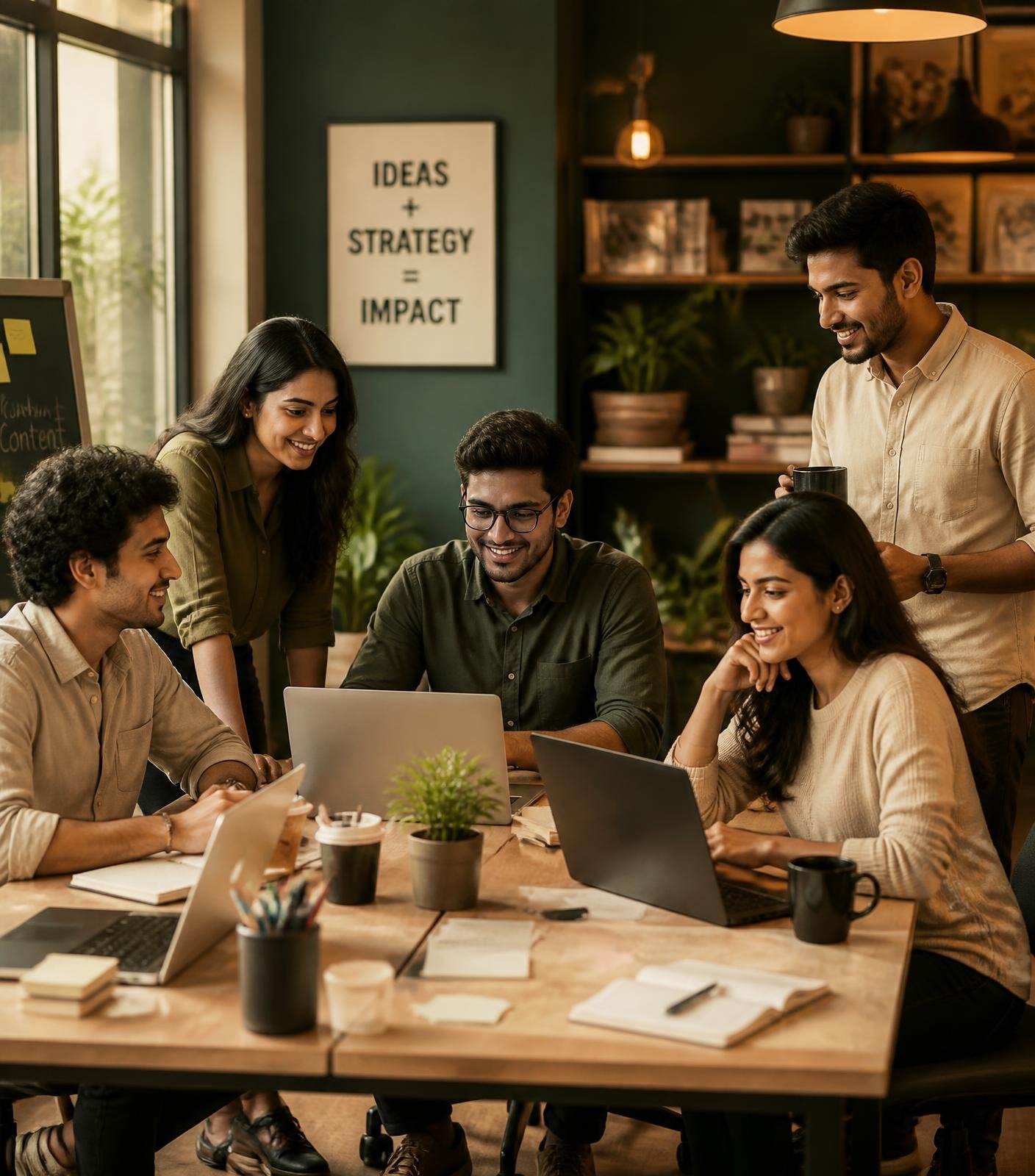 A Trydo marketer at work